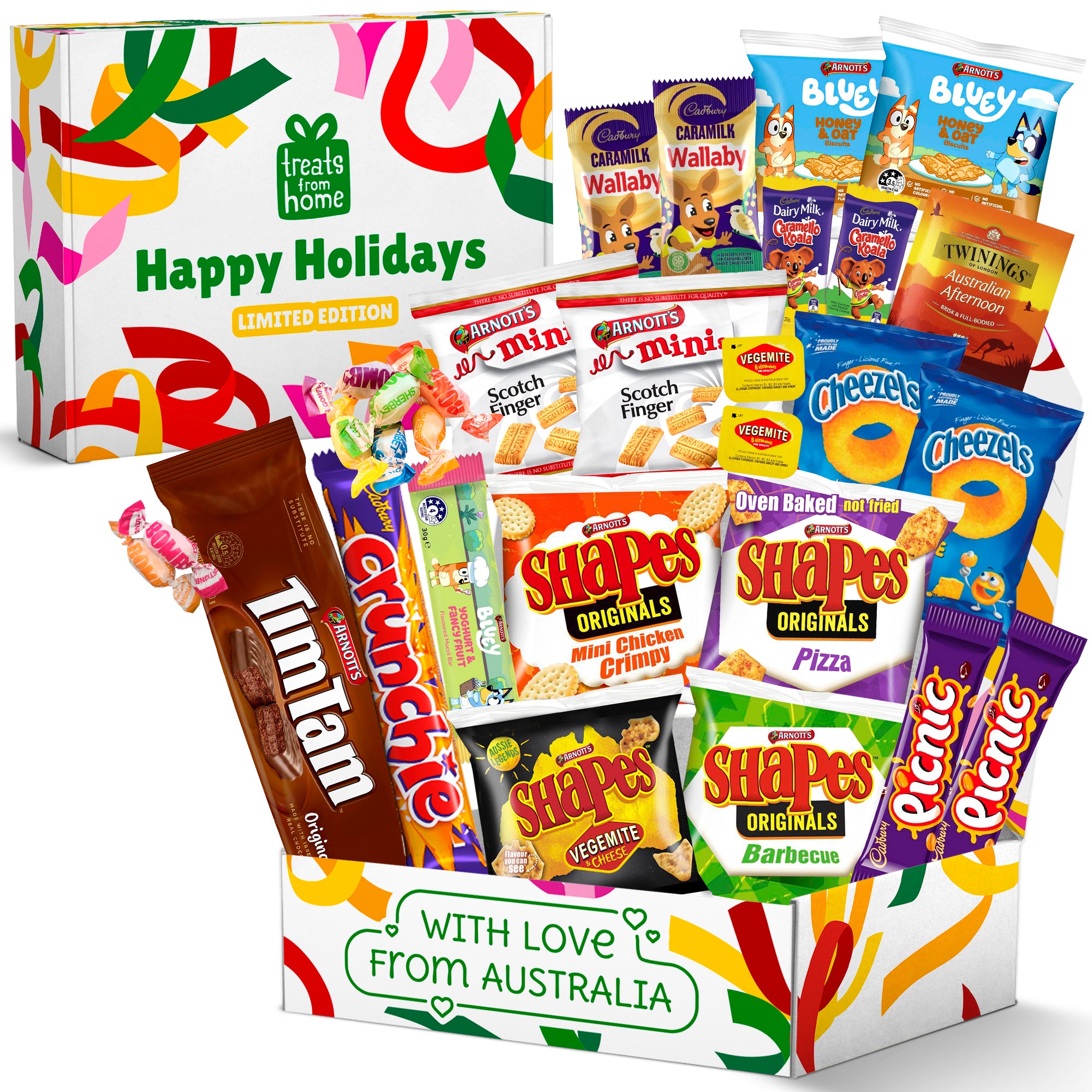 Australian Christmas & Holiday Snack Box