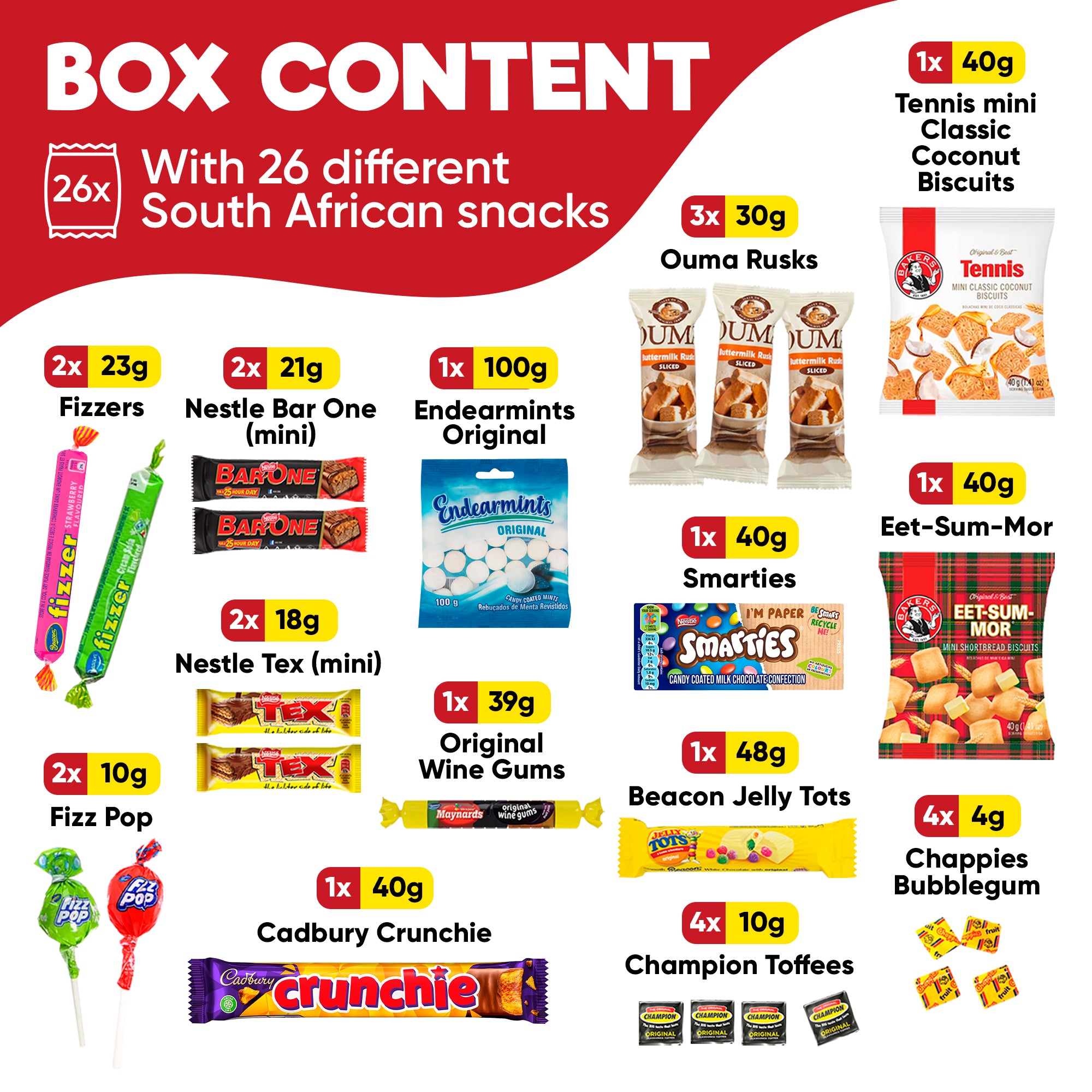 South African Christmas & Holiday Snack Box