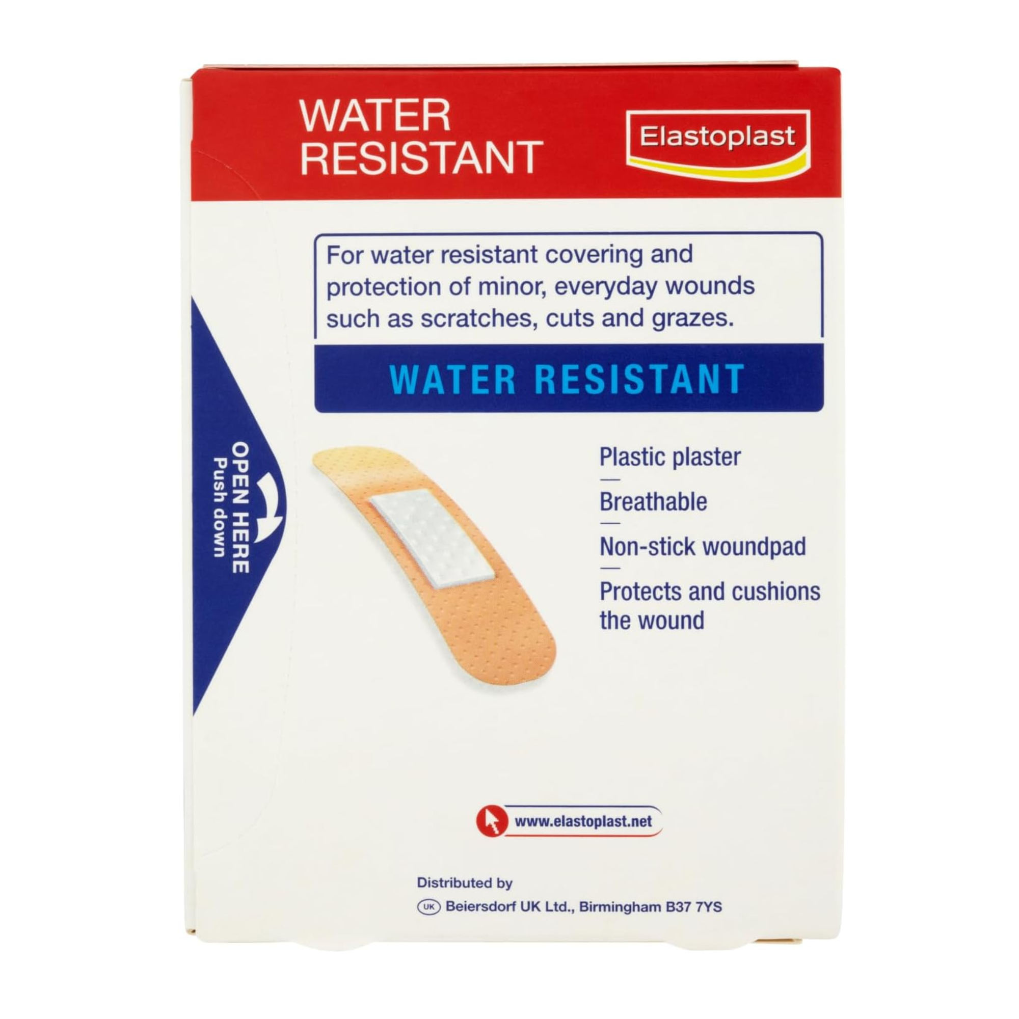 Elastoplast Water Resistant Plaster – 40 Pcs