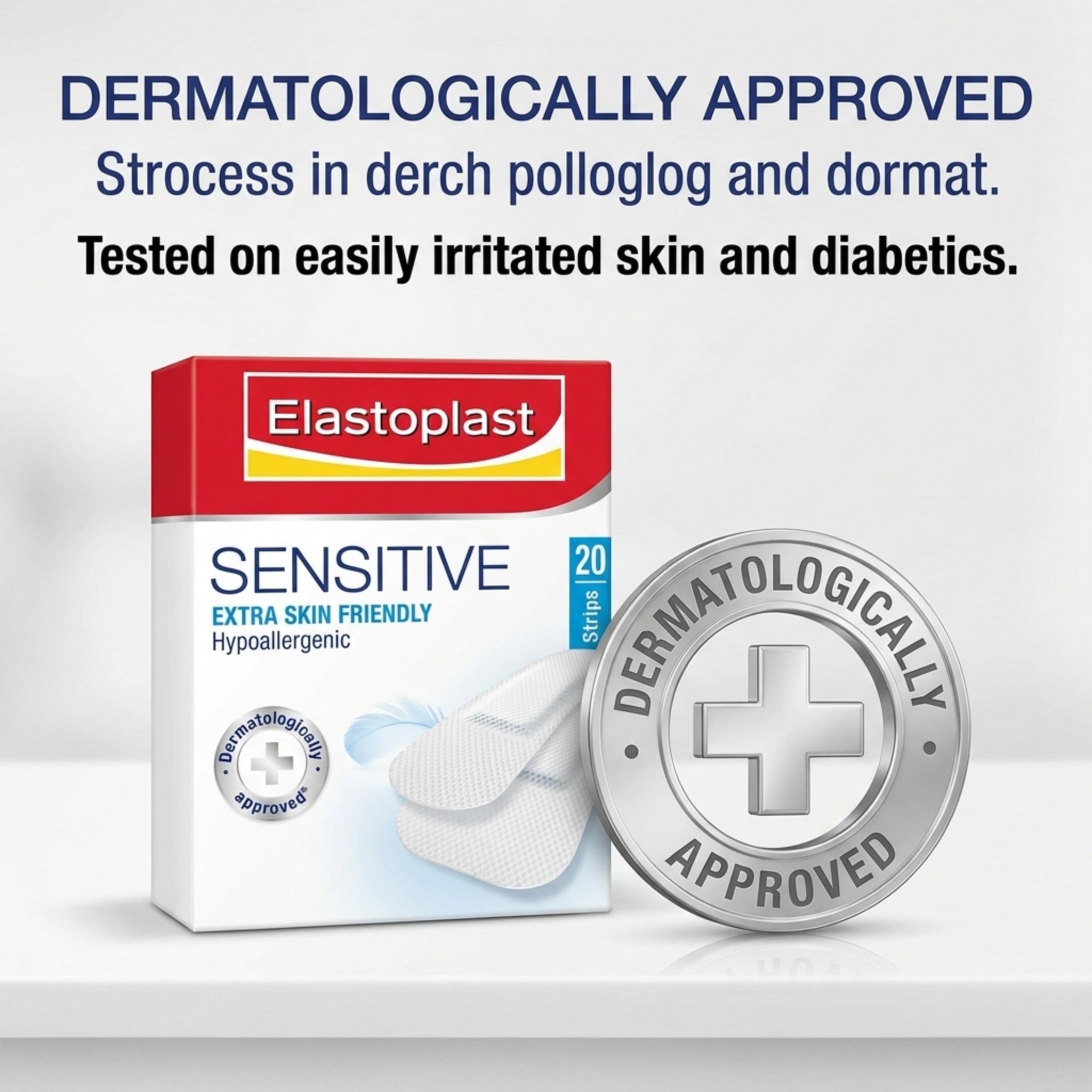 Elastoplast Sensitive Plasters – 20 Pcs