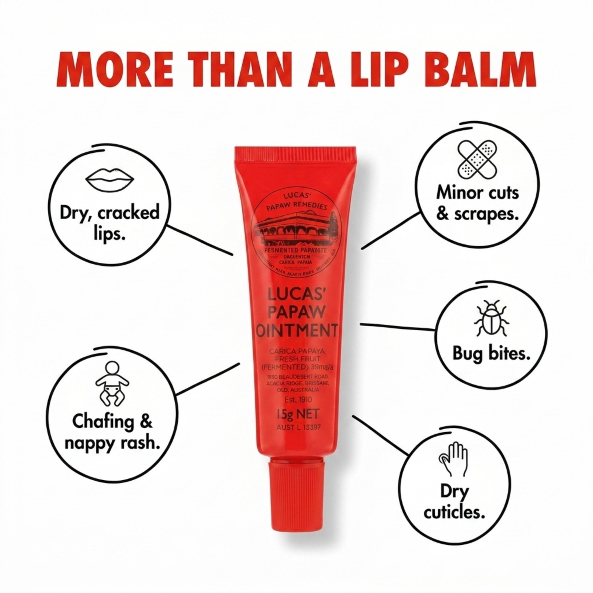 Lucas Papaw Ointment -15g Tube