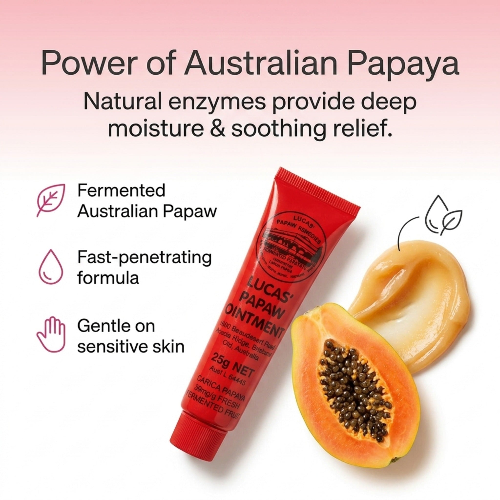 Lucas Papaw Ointment - 25g Tube
