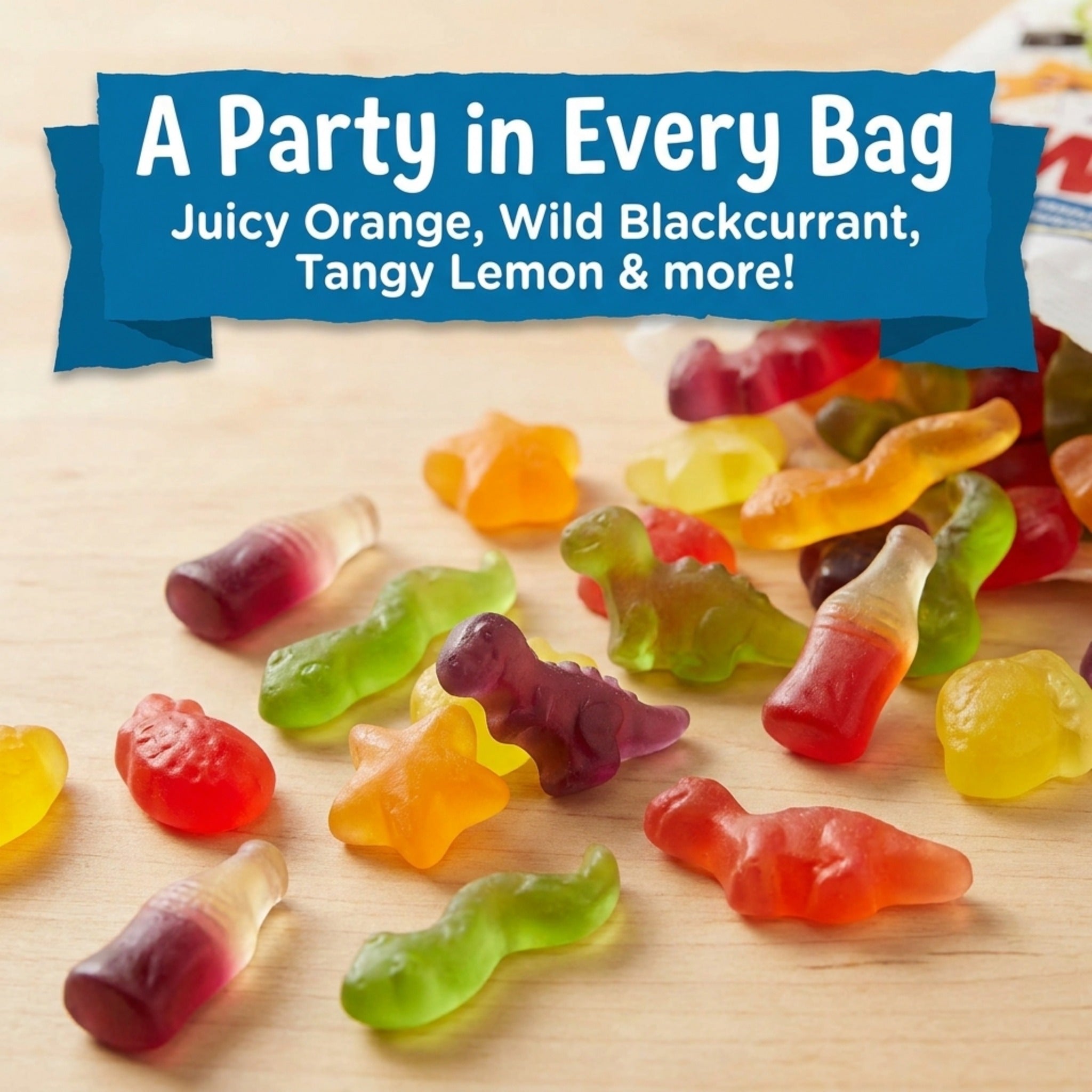 The Natural Confectionery Co Party Mix - 240g Bag