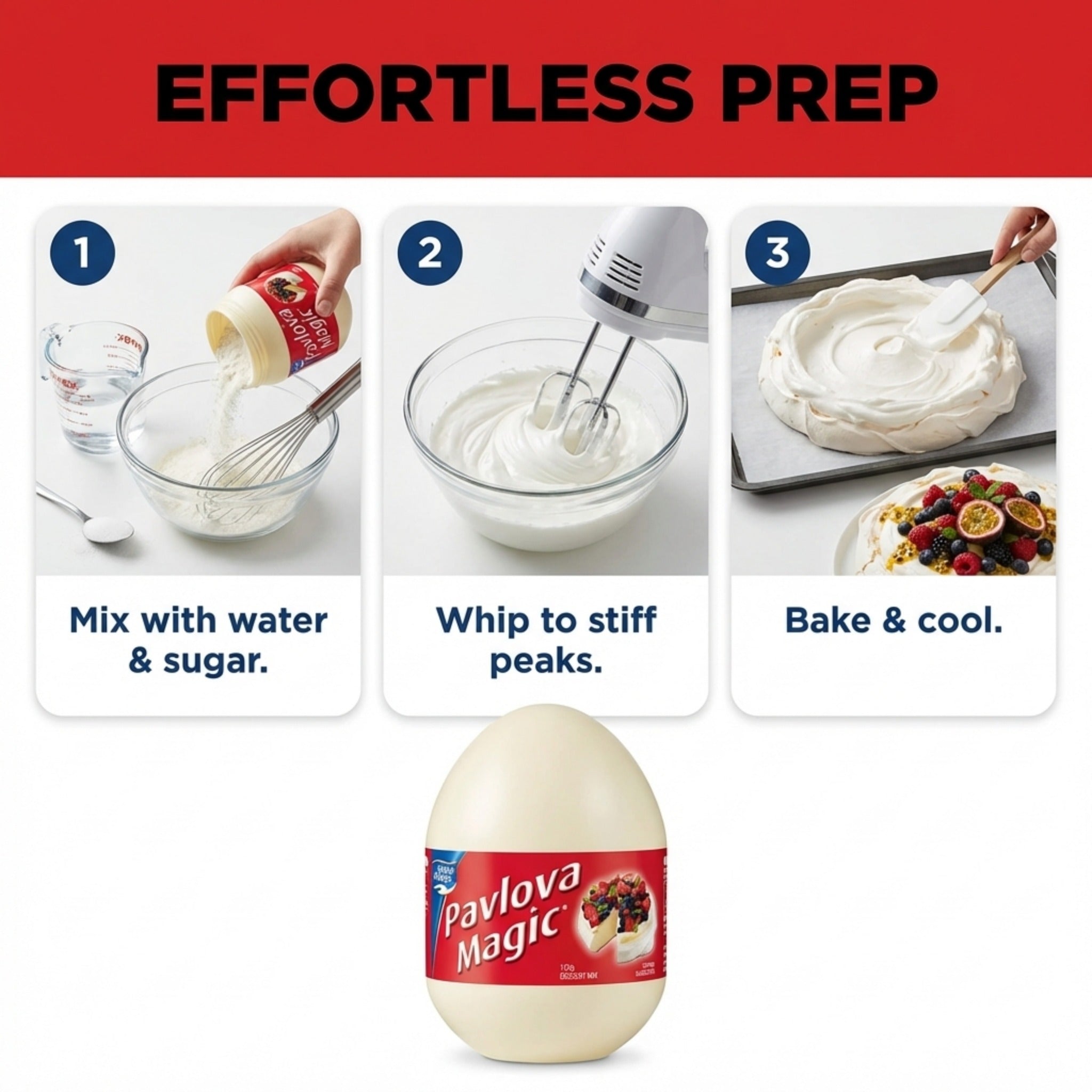 Pavlova Magic – Dessert Mix