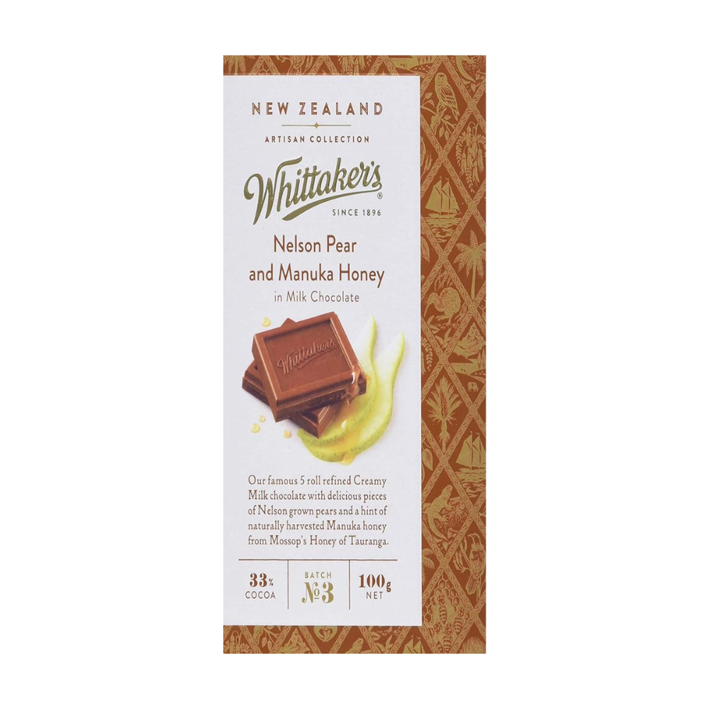 Whittaker's Artisan  Nelson Pear & Manuka Honey