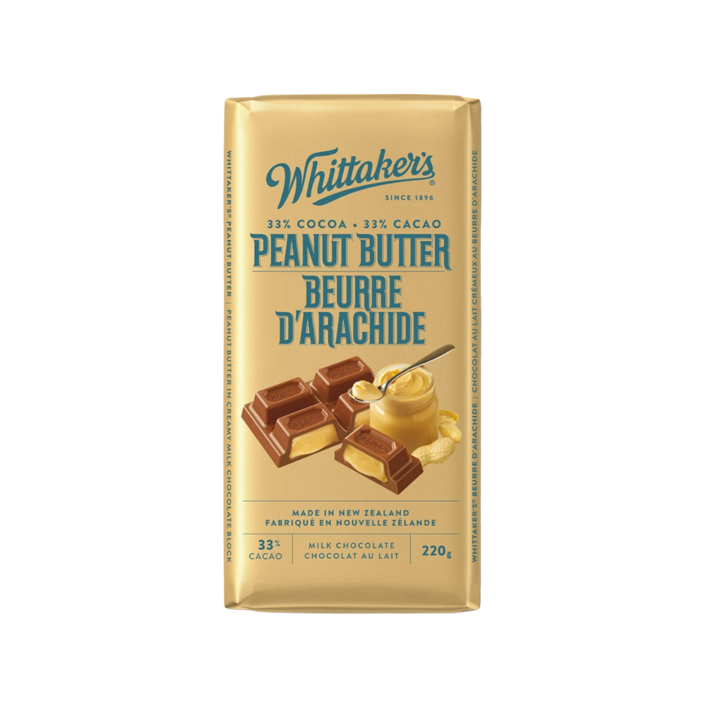 Whittaker's Chocolate With Peanut Butter