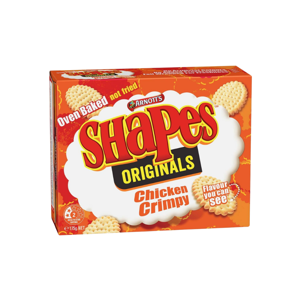 Australian Arnott's Shapes Chicken