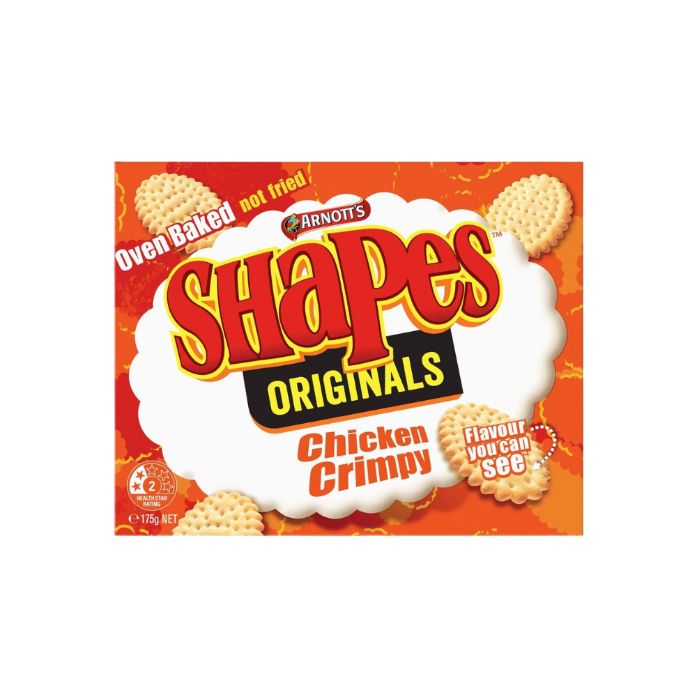 Australian Arnott's Shapes Chicken