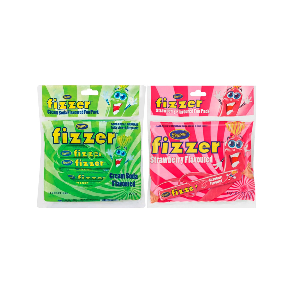 Beacon Fizzers Soda Cream & Strawberry