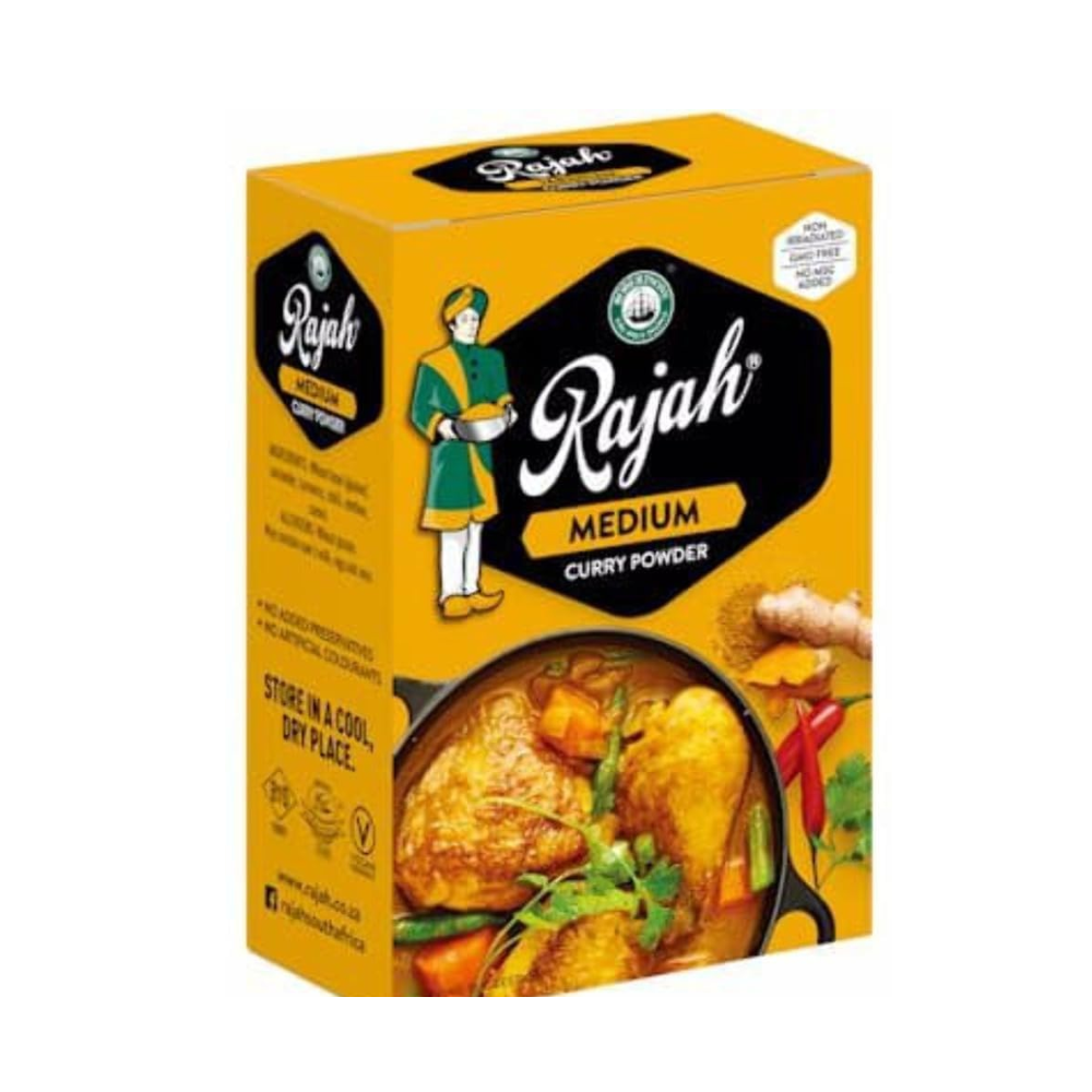 Rajah Medium Curry Powder - 100g (1 Pack)