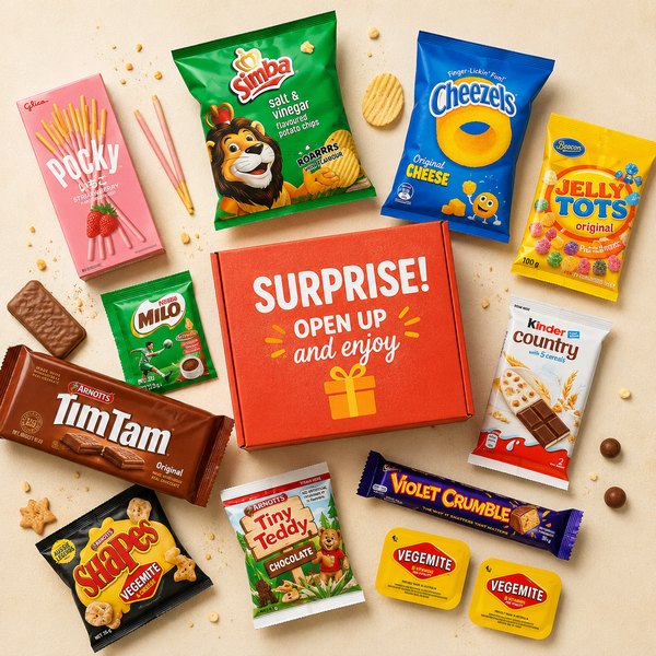 Surprise Me snack selection